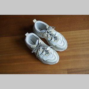 The Kooples Dad Sneakers White Chunky Lace Up